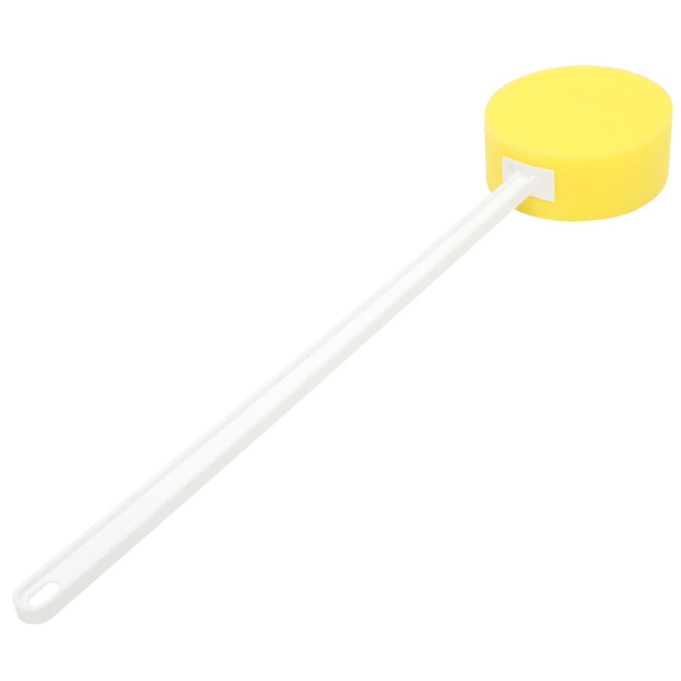 Ergonomic Long Handle Bath Brush and Back Scrubber for Shower with Soft Sponge Gentle Exfoliation