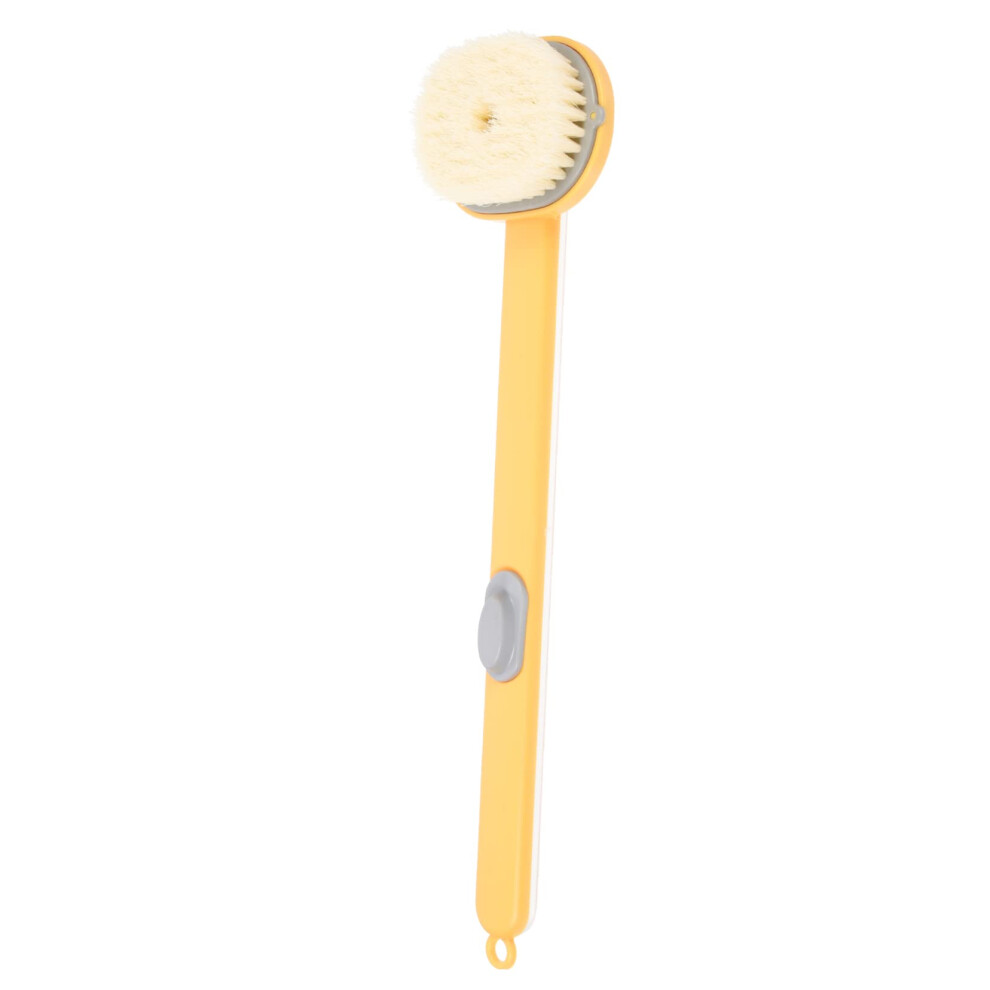 Back Scrubber with Long Ergonomic Handle for Gentle Deep Clean and Exfoliating Skin in Shower