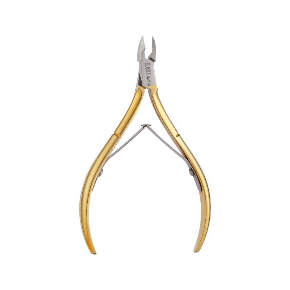 Stainless Steel Nail Clipper and Cuticle Trimmer with Ergonomic Grip for Professional Manicure