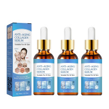 Anti Aging Serum with Collagen Boost for Face, Deep Hydration and Firmness, Overnight Renewal, 3 Pcs
