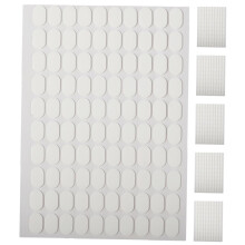 French Manicure Nail Stickers Set with Double Sided Adhesive Tabs for False Nails and Salon DIY