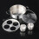 20cm Stainless Steel Egg Steamer MultiFunction Cooker for Kitchen and Mini Cake Baking 2