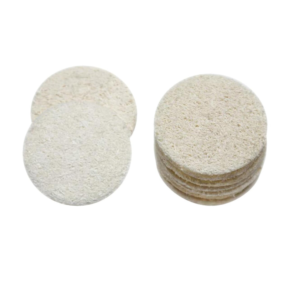 Loofah Body Scrubber Exfoliating Bath Sponge Pads for Gentle Skin Cleansing, 18pcs Quick Dry