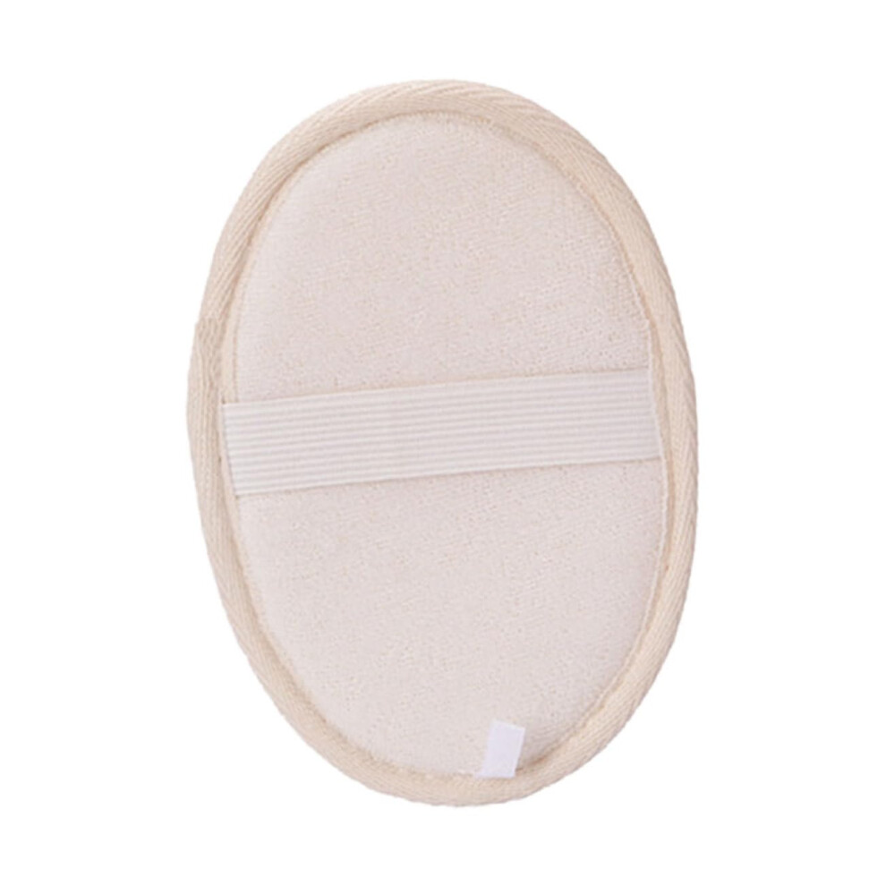 Loofah Sponge Pads for Gentle Skin Exfoliation, Natural EcoFriendly Bath Scrubber, 2pcs
