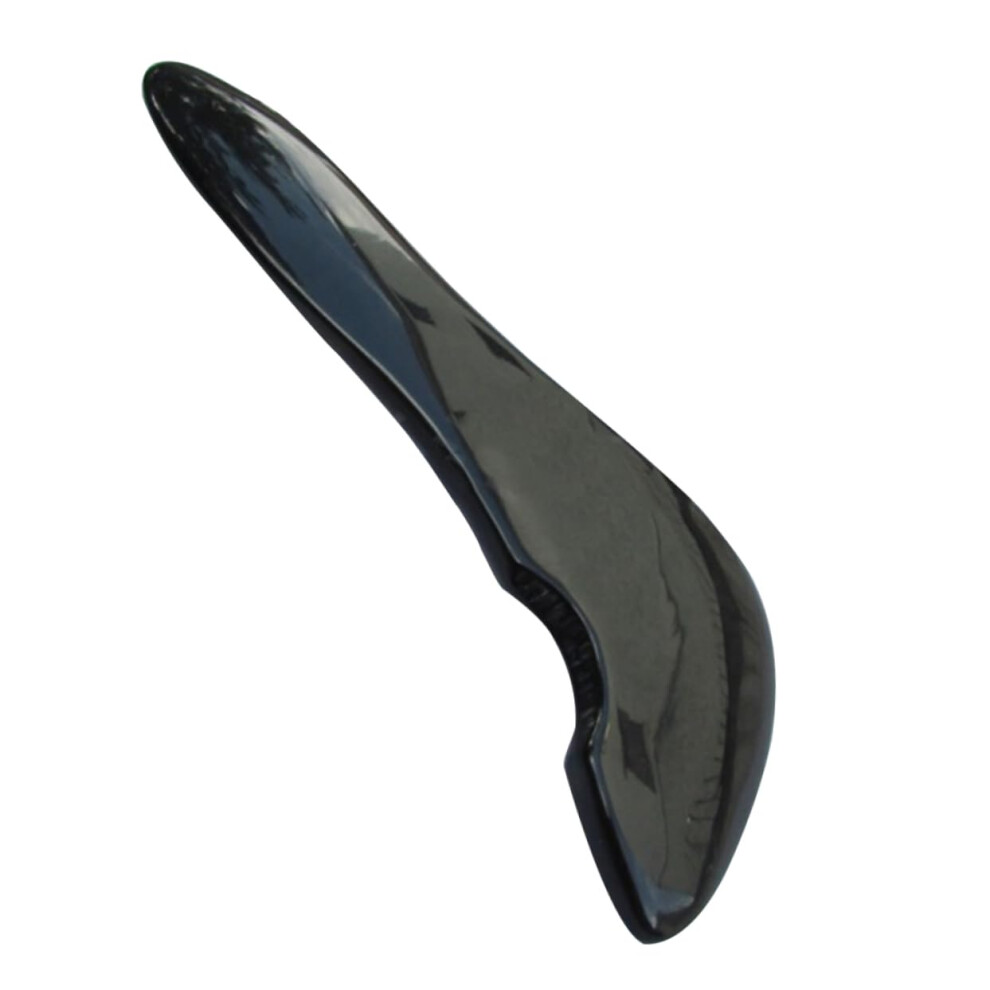 Black Natural Buffalo Horn Gua Sha Massage Board For Deep Tissue Stimulation And Circulation Enhancement