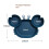 Children's tableware silicone suction cup bowl/lid 3