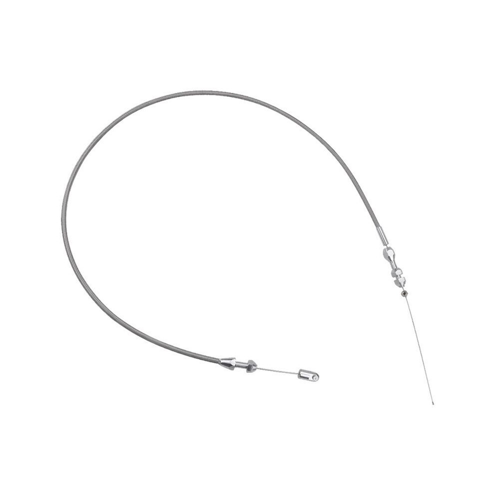 36Inch Stainless Steel Braided Throttle Cable 23040701 Fit For Ls1 Chevy 4.8 5.3 5.7 6.0 Engine 6033636650336