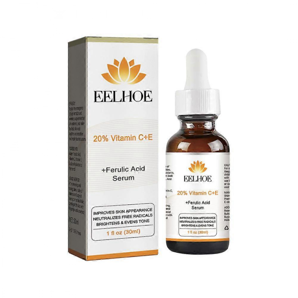 20% Vitamin C+E+Ferulic Acid Serum, Brightening Anti-Aging Face Essence