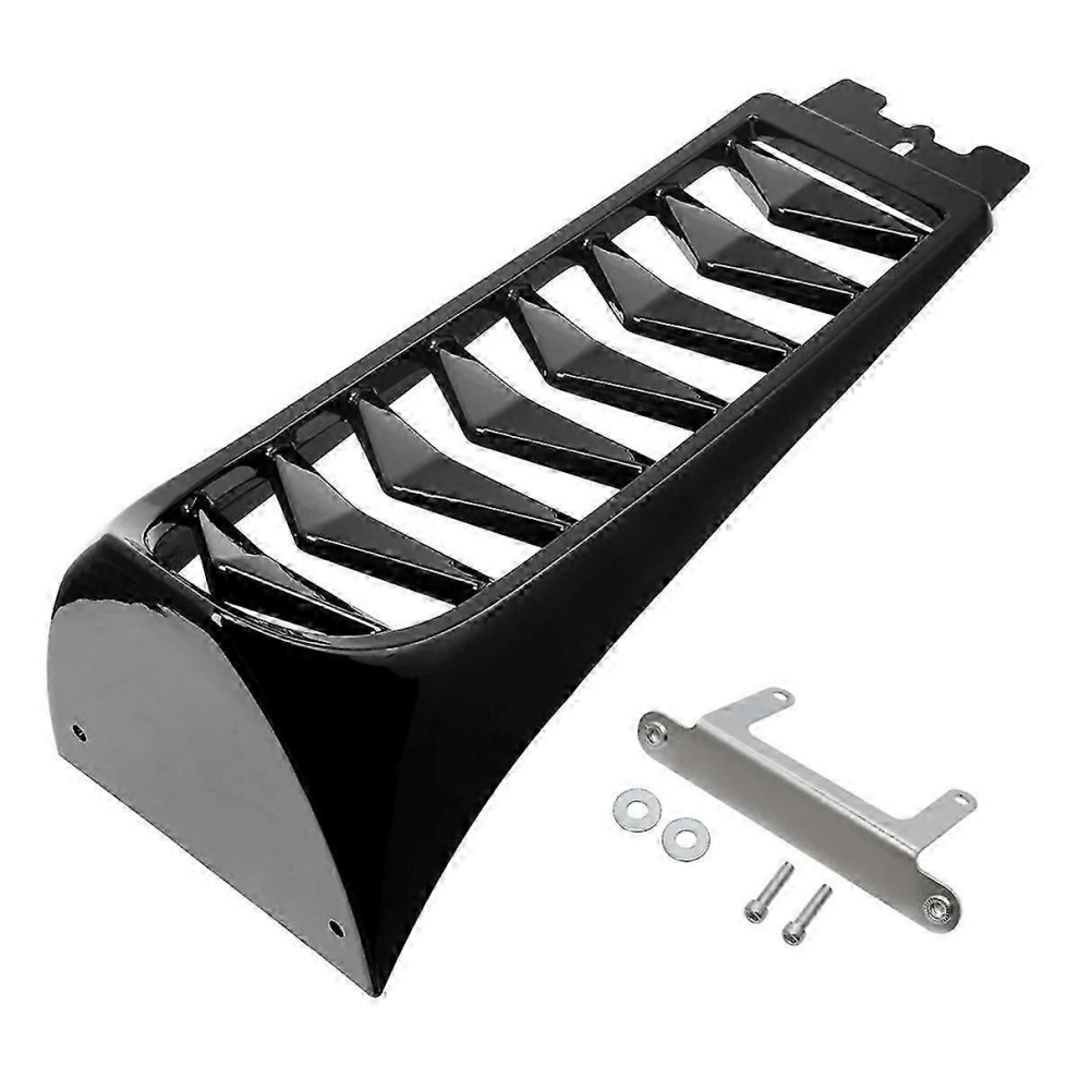 Motorcycle Front Chin Spoiler Lower Radiator Frame Cover For Harley Softail Street Fat Bob Breakout Black 5996097916223