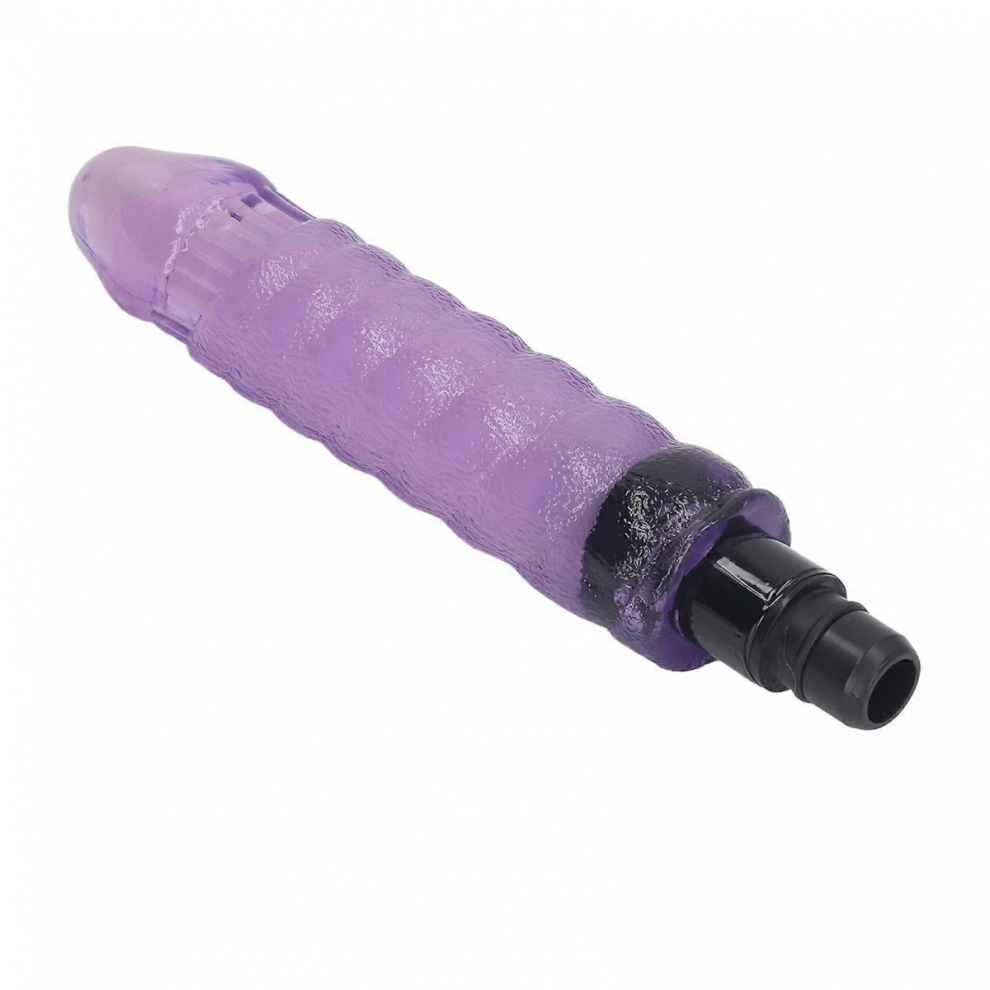 Purple Silicone Massage Gun Head Replacement 18Â19Mm