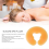 Ergonomic U-Shape Massage Face Pillow with Cooling Silicone Cushion for Spa Bed 3
