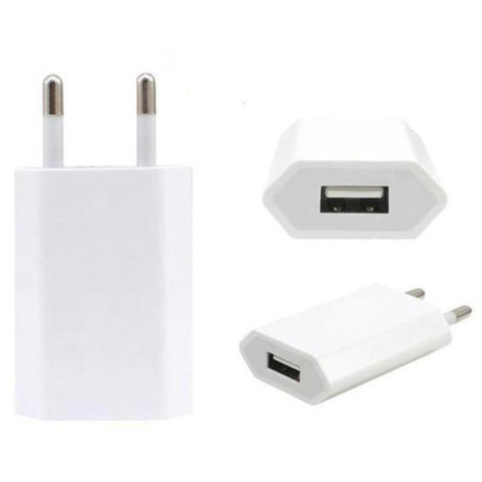 Usb Charger For Iphone Samsung 5V 1A Mfl White 5996097915981