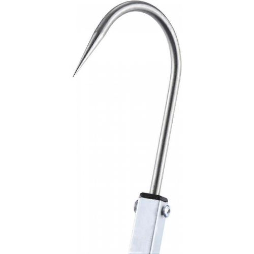 Gaffe extensible de 95 cm pour la pêche en mer, avec corde et hameçon. 2
