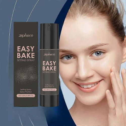 Easy Bake Setting Spray, Multi-Effect Moisturizing Makeup Setting Spray for Long-Lasting Wear & Easy Removal 1