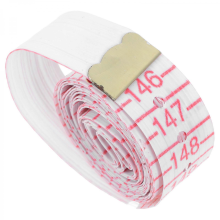 Mètre ruban tactile en braille pour personnes aveugles et âgées - Règle souple et flexible avec graduations précises - 150,00 x 1,70 x 0,10 cm
