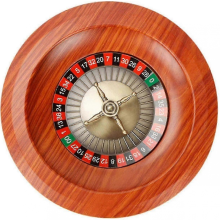 2025 Luxus-Roulette-Rad-Set aus Holz (12 Zoll) | Russisches Casino-Spiel & Drehteller