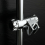 25mm Chrome Shower Head Holder Slider Bracket for Handheld Shower (1) 2