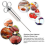 Kit d'injecteur de viande robuste en acier inoxydable 304, 60 ml 5