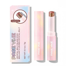 Eyeshadow Stick and Waterproof Eyeliner Pencil with Long Lasting Shimmer, Builtin Brush, 06 Fuchsia Fun
