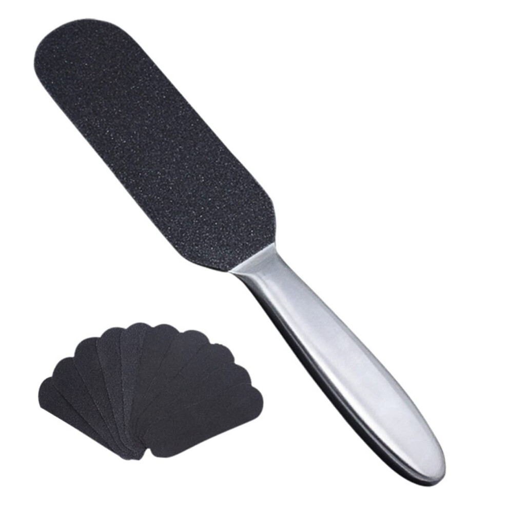Foot Callus Remover Rasp with Replaceable Sandpaper, Pedicure Foot File for Smooth Dead Skin Care