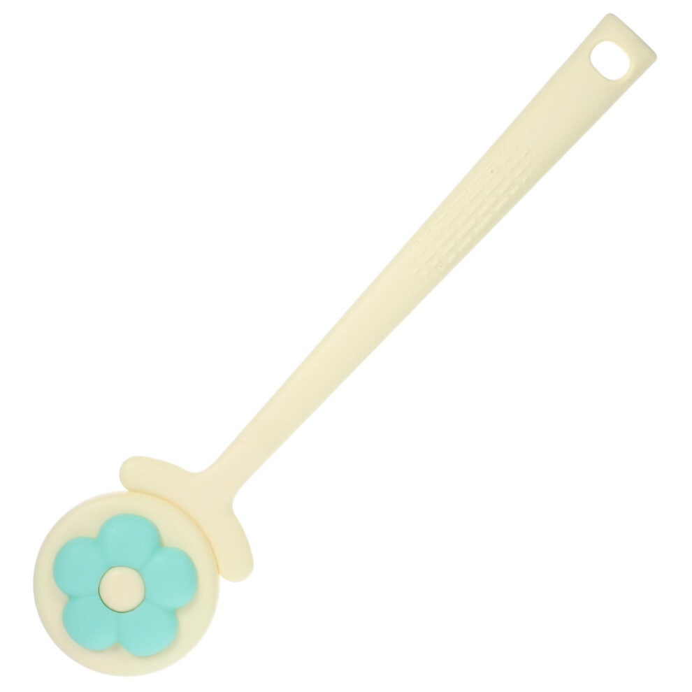 Shower Brush for Men with Long Handle Back Scrubber, Gentle Exfoliating Bristles for Wet and Dry Use