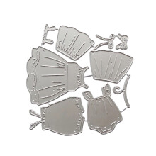 Jurk Metalen Die Cuts Koolstofstaal Rok Stansmessen Embossing