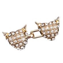 Heart Shape Tighten Waist Button Metal Button Fastening-gold