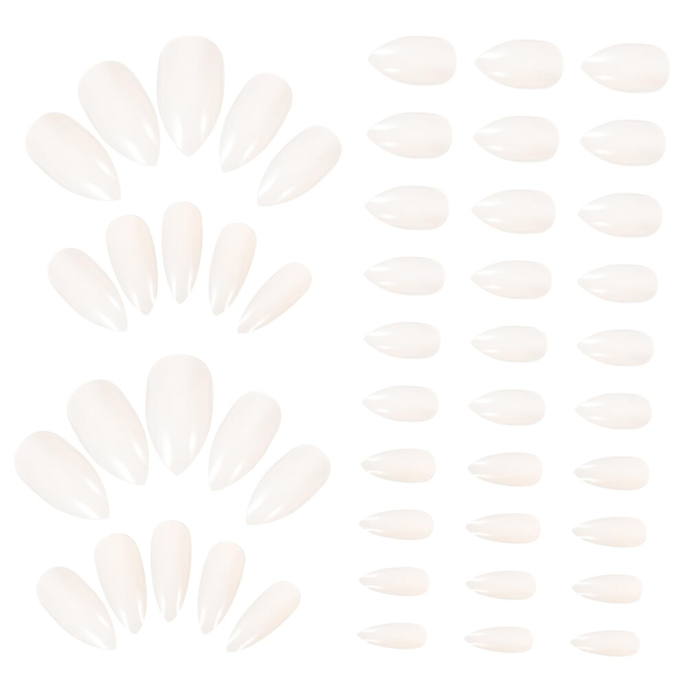 600pcs Short Square Fake Nail Tips for Women with Easy Application Nail Art Stickers Set
