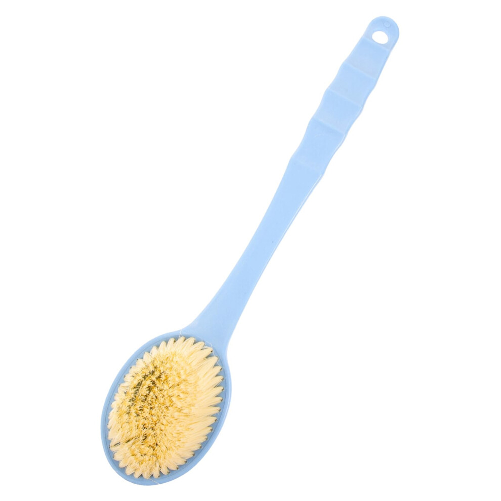 Bath Back Brush with Long Handle, Medium Stiff Bristles Shower Body Brush for Exfoliating Skin