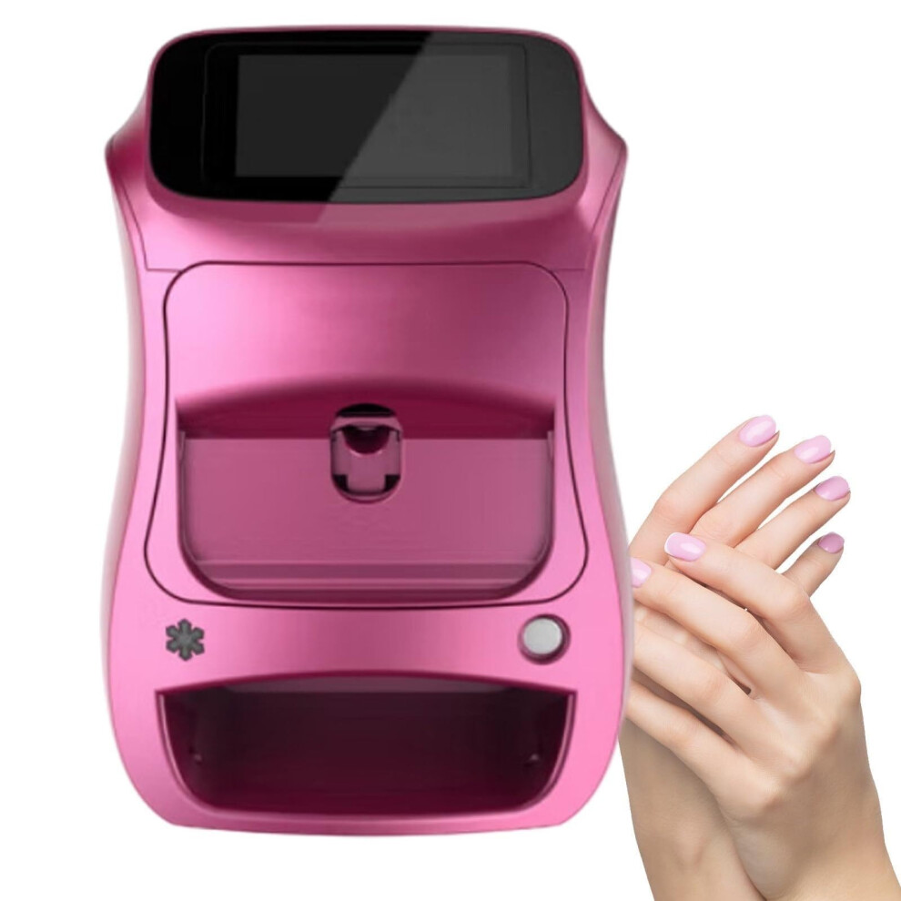 Nail Printer with 5Inch Touch Screen, 10Second Resolution Nail Art for Salons and Weddings