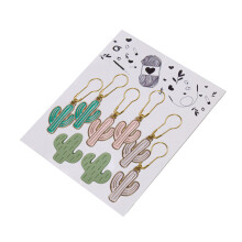 Stitching Marker Charm Metal Stitching Marker Charm-cactus