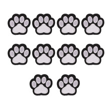 10/50 Pcs Sewing Patches Animal Paws Embroidery Patches-10PS