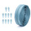 Nylon Coil Zippers #3 Zippers Repair Kits Zips Pulls-Blue 1