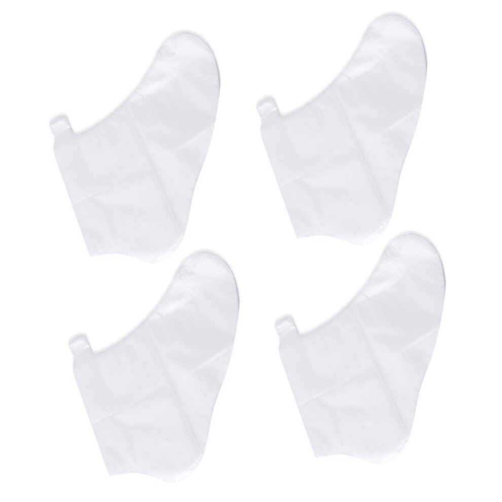 Disposable Foot Covers Moisturizing Pedicure Spa Socks with Hygienic Fit and Secure Stickers