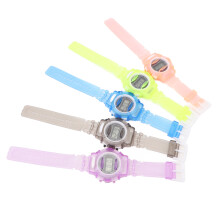 5 pièces Montre numérique pour enfants AG3 38 mAh 21,5 cm multicolore