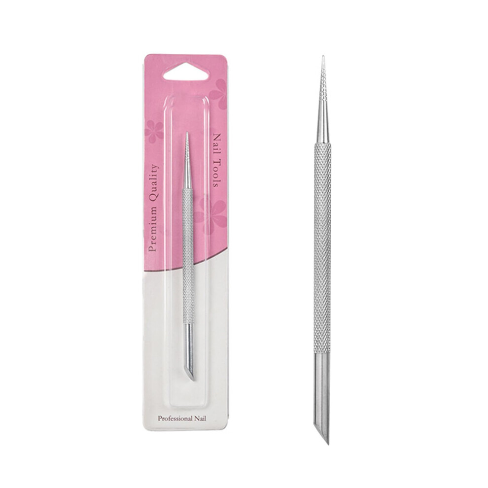 Cuticle Pusher and Remover DualEnded Stainless Steel Tool for Manicure Pedicure