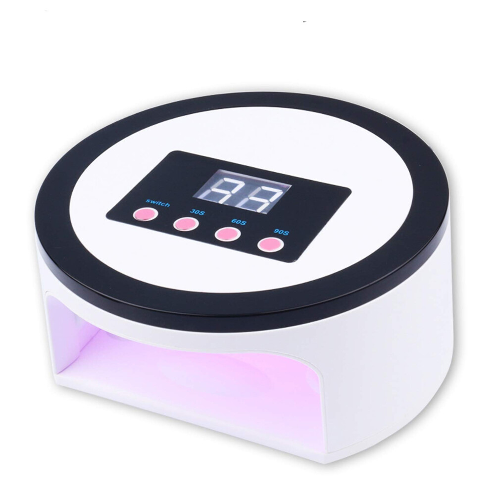 90W LED Nail Lamp with Smart Sensor, Fast Gel Curing 45 Beads Dryer for Manicure and Pedicure