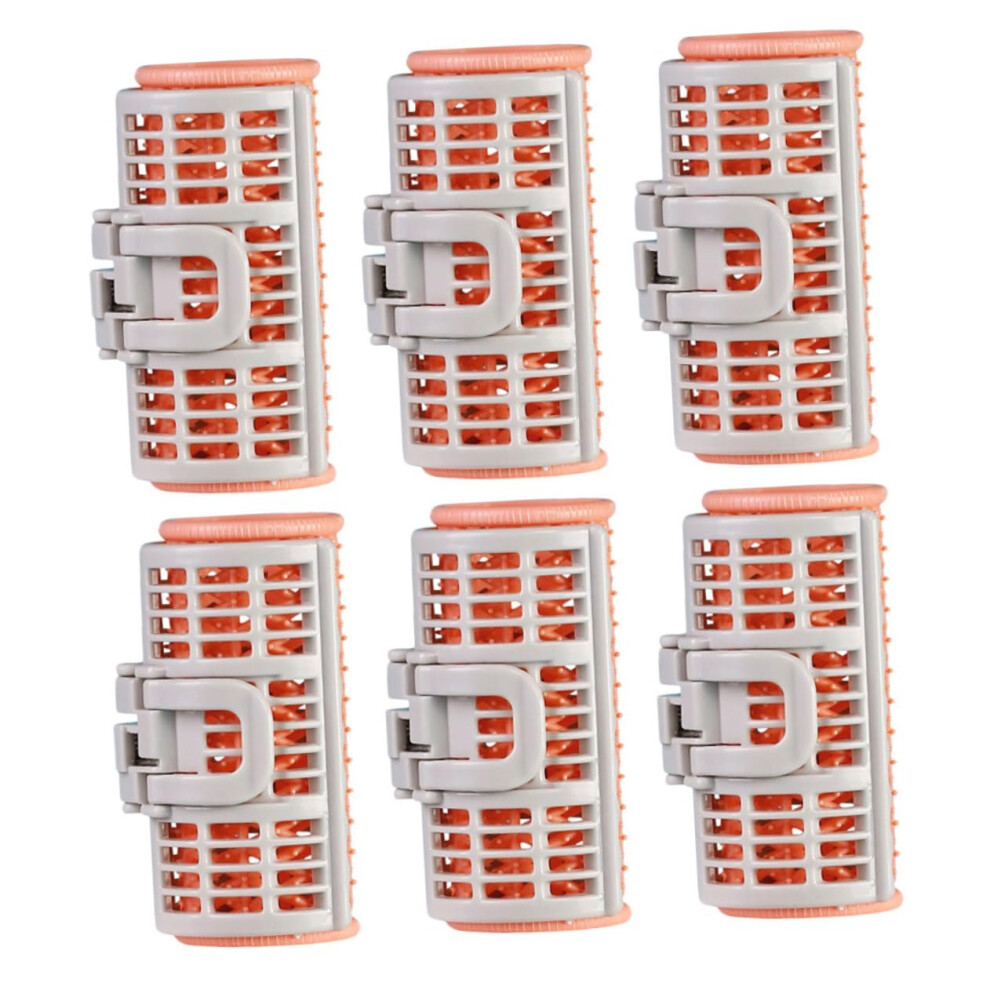 NULYLU 12pcs Heatless Hair Curlers Set Clip Style Rollers for Natural Curls and No Hair Damage