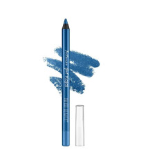 Gel Eyeliner Pencil Electric Blue Matte Finish Long Lasting Smooth Gel Texture 1.2g