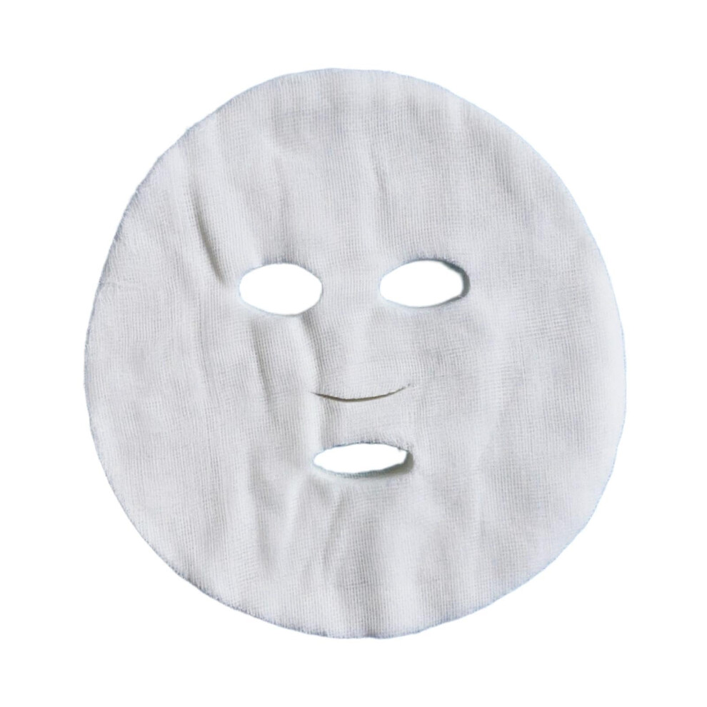Facial Gauze Mask 100pcs Precut Breathable Cotton Pads for Spa Skincare and Beauty Salon