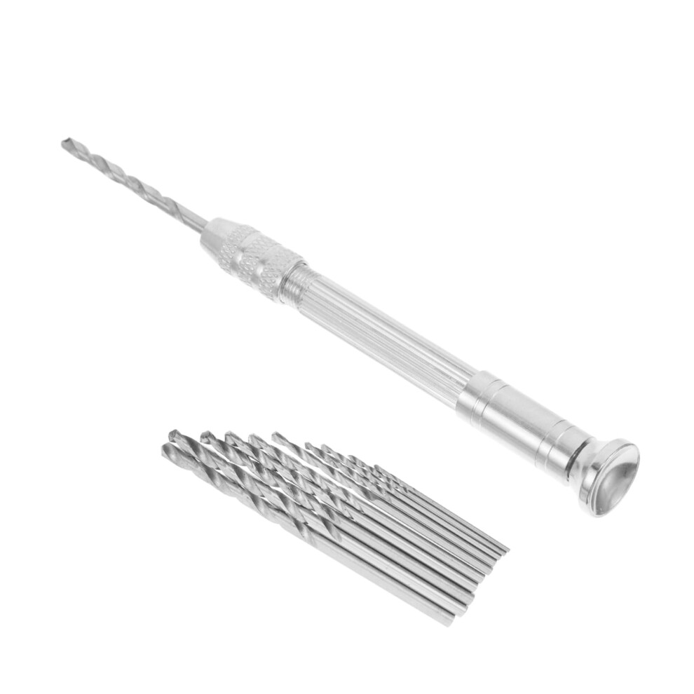 Professional Nail Piercing Tool with Safety Nail Drill Bits for Manicure Pedicure Charm Attachment