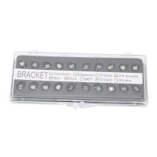 Orthodontic Metal Brackets, Accurate Placement Bondable Stainless Steel Dental Brackets For Professional Workmanship And Wide Range Of Use In Dental