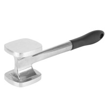Kraftig kødmørner, ergonomisk design. Skridsikkert ABS-håndtag. Holdbar og sikker konstruktion i aluminiumslegering. Effektiv kødmørning.