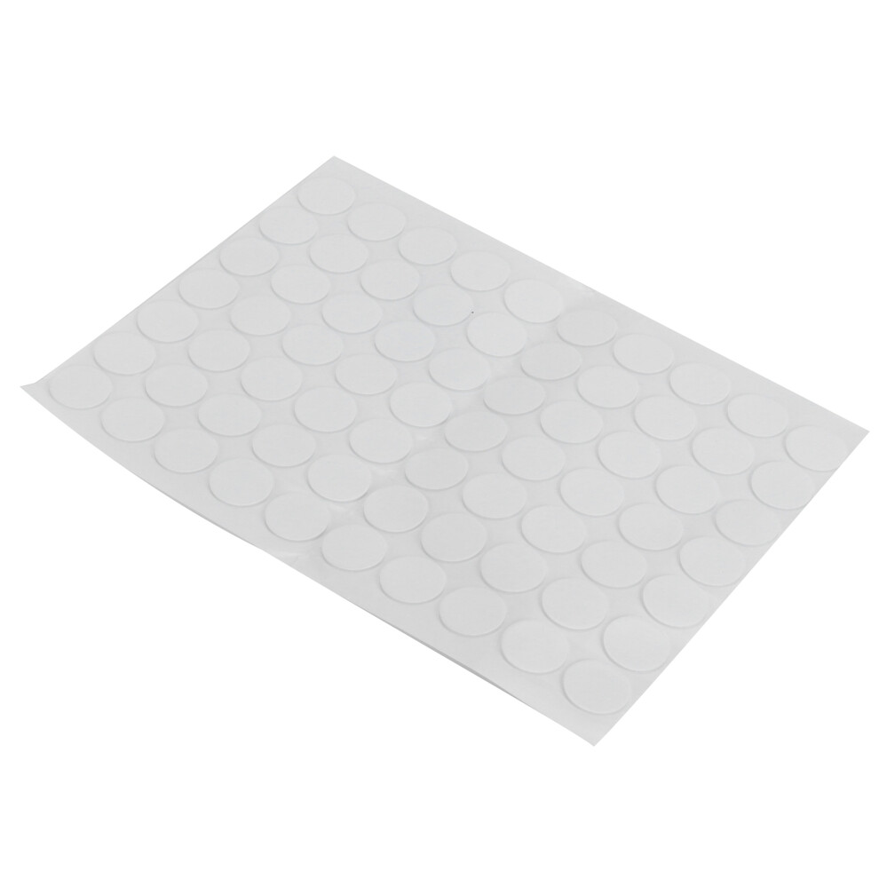 Strong Adhesive 70Pcs Clear Round Acrylic Fixing Stickers For Multiple Surfaces 4631382519123