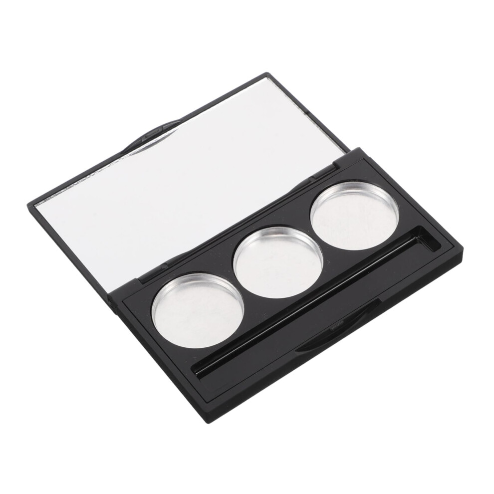 Magnetic Makeup Palette with Brush Slot, Empty Refillable Eyeshadow and Blush Case for Travel