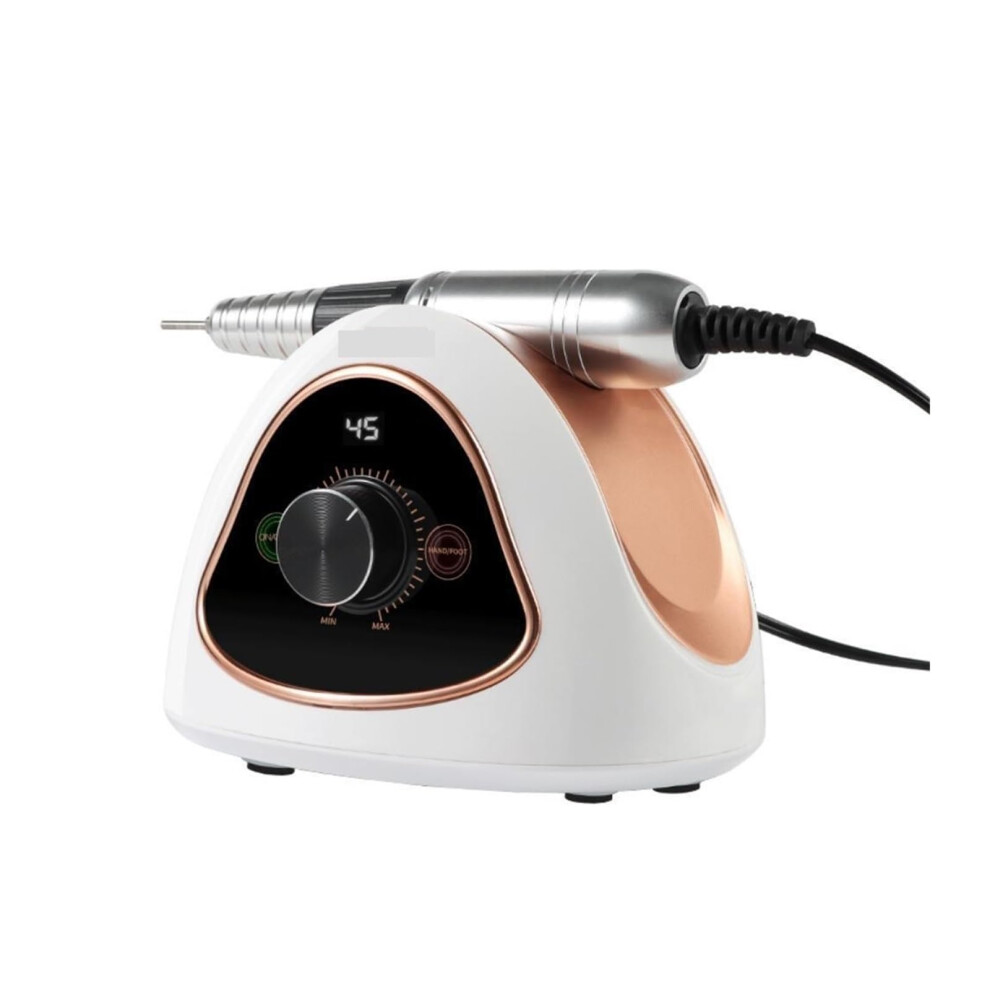 Electric Nail Drill 45000 RPM Rechargeable Cordless for Acrylic and Gel Nails Home and Salon