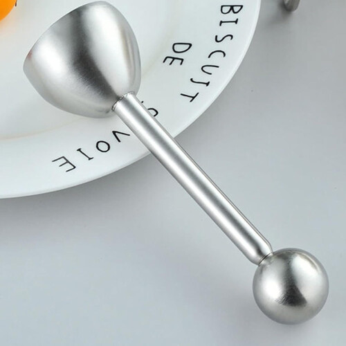 Stainless Steel Egg Topper Cutter for Clean Eggshell Removal, Boiled Egg Shell Opener Tool 1