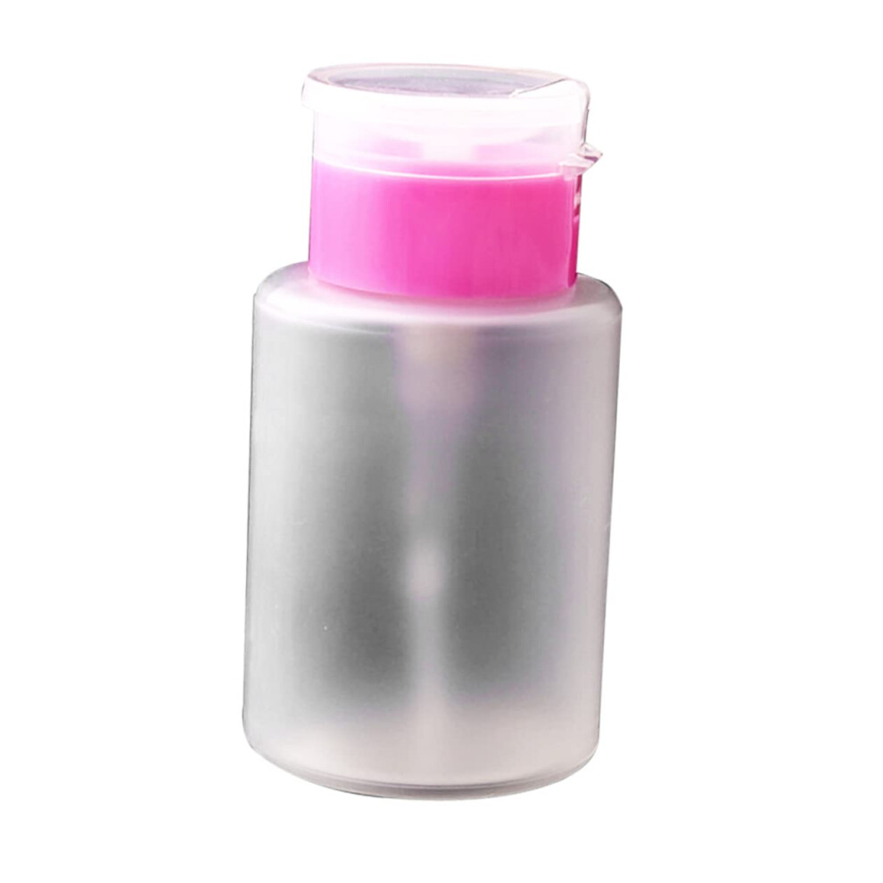 150ml Refillable Nail Polish Remover Pump Bottle for Salon Nail Art and Makeup Liquid