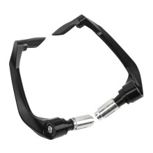 Protection de frein et d'embrayage pour vélo, poignée de 22mm, surface anodisée résistante aux chocs, noir