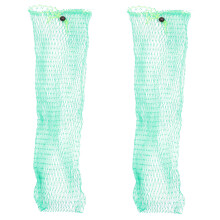 10Pcs Durable Hand-Woven Fishing Landing Net Light Green for River Use